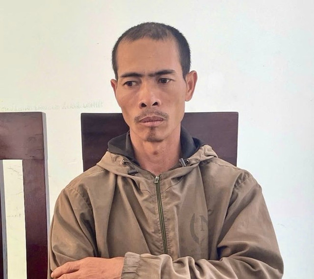 Bị cáo Đặng Văn Thêm (trú xã Hra, tỉnh Gia Lai). Ảnh ĐVCC dt.jpg