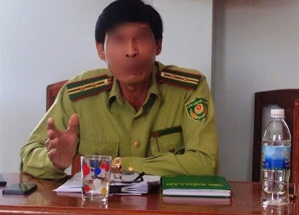 Ông Đặng Bá Quang - Hạt trưởng Hạt Kiểm lâm huyện Vĩnh Thạnh hat-tr.jpg