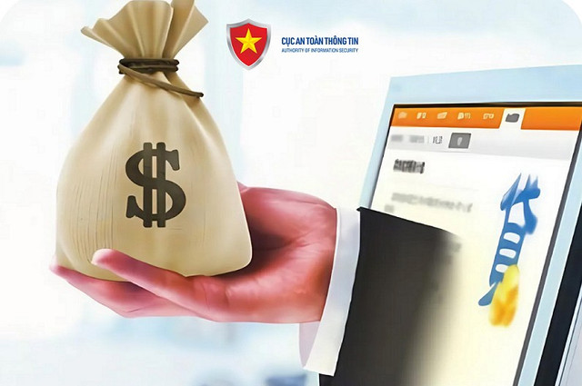 Người dân cần cẩn trọng khi vay tiền trực tuyến để tránh bị lừa đảo. (Ảnh: Cục ATTT) vay-1.png