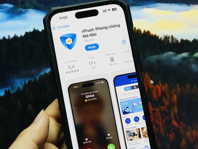 nTrust là ứng dụng hoàn toàn miễn phí, sử dụng cho điện thoại thông minh (smartphone), giúp phát hiện các dấu hiệu lừa đảo thông qua kiểm tra số điện thoại, số tài khoản, đường dẫn trang web (link) và mã QR. n.png
