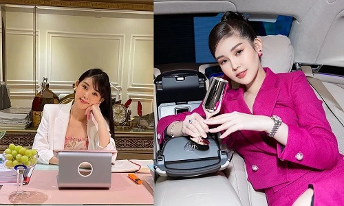 Lê Âu Ngân Anh khoe thăng chức ở tuổi 26, ngày càng "lột xác"