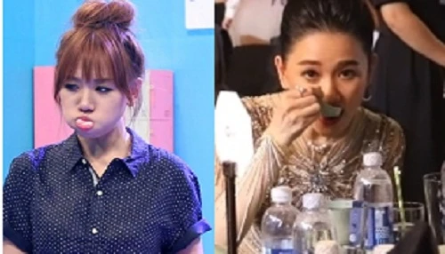 Loạt ảnh chứng minh bà xã Trấn Thành là “thánh ham ăn“