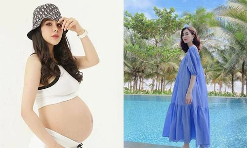 Nhan sắc loạt mỹ nhân Việt khi mang bầu vượt mặt