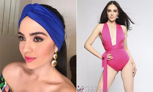 Soi nhan sắc người đẹp Mexico sẽ tham dự Miss Universe 2021