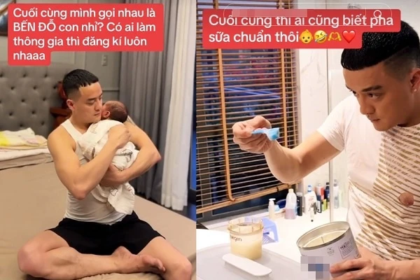 Cách chăm con cực khéo của Cao Thái Sơn, “bố bỉm sữa” nên học