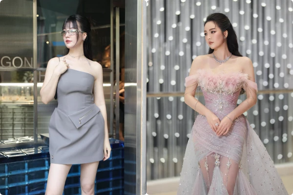 Thụy Vân “đốt mắt” với váy ngắn khoe thân hình gợi cảm tuổi U40