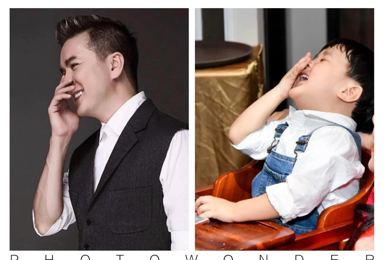 Đàm Vĩnh Hưng khoe loạt ảnh Polo Huỳnh chuẩn "cha nào con nấy"