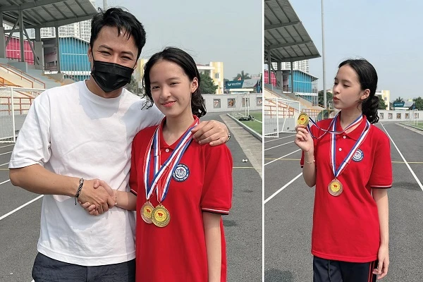 Con gái Hồng Đăng “nhỏ mà có võ”, khiến bố kinh ngạc