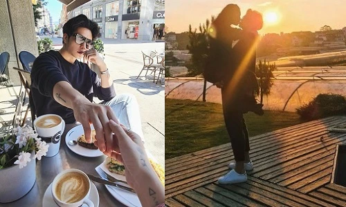 Ngô Thanh Vân và tình trẻ tay trong tay ở quê nhà Na Uy