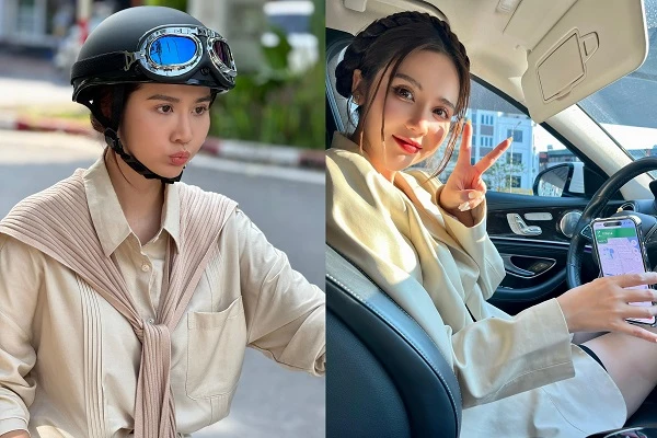 "Gái một con" Huyền Lizzie như học sinh cấp 3 trong phim mới