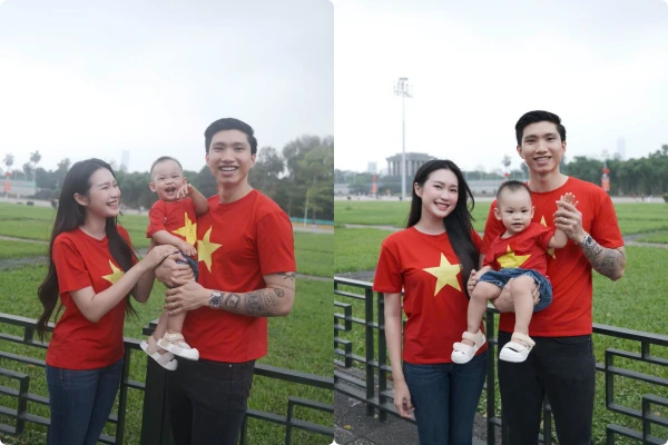 Gia đình Doãn Hải My tung bộ ảnh “xịn xò” mừng đại lễ