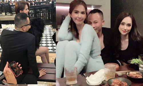 Ngao ngán loạt ảnh Ngọc Trinh vô tư ngồi lên đùi Vũ Khắc Tiệp