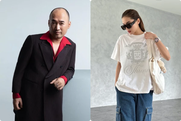 Tiến Luật khoe phong cách công sở, Kỳ Duyên ăn mặc kín đáo