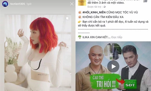 Bức xúc sao Việt bị lợi dụng quảng cáo thuốc tăng sinh lý đến... trị hói