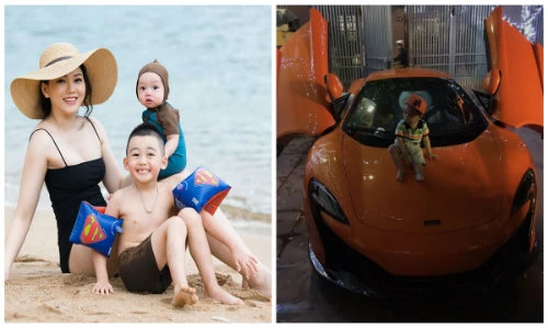 Cậu ấm sinh ra đã "ngậm thìa vàng” nhà siêu mẫu Ngọc Thạch