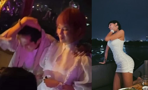 Vóc dáng nóng bỏng của cô gái nghi hẹn hò Huỳnh Phương