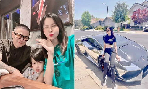 Vẻ gợi cảm của cựu mẫu rời showbiz, làm dâu tỷ phú Hoàng Kiều