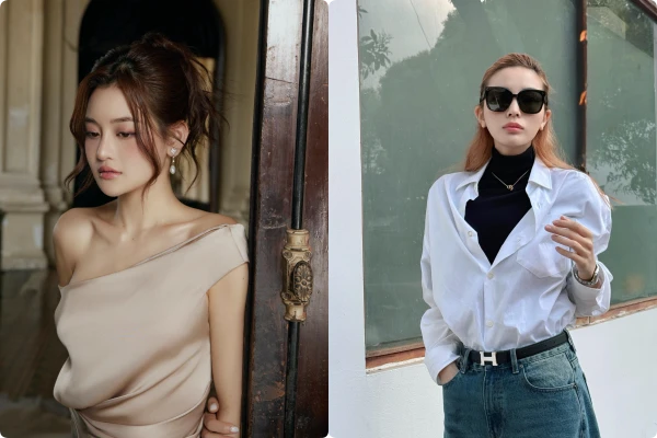 Hot face sao Việt: Thuỳ Anh diện váy lụa hở vai gợi cảm