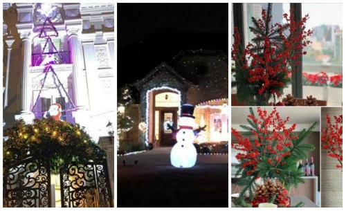 Sao Việt trang trí nhà tiền tỷ lộng lẫy đón Giáng sinh
