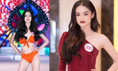 Nhan sắc “không phải dạng vừa” của thí sinh thấp nhất HHVN 2020