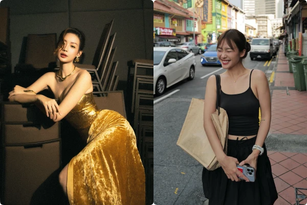 Hot face sao Việt: Hoa hậu Bảo Ngọc diện váy vàng lấp lánh