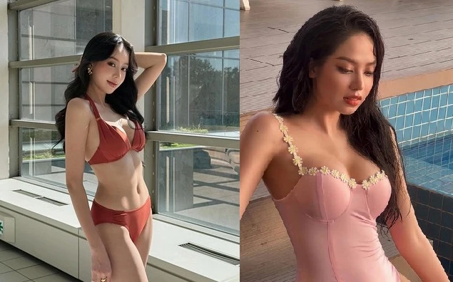 Hoa hậu Quốc tế Thanh Thủy diện bikini đẹp nóng bỏng