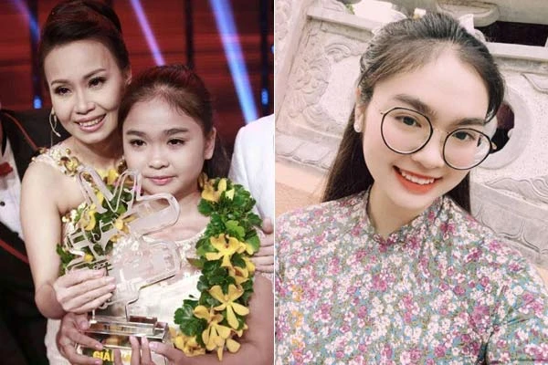 Thiện Nhân từ mũm mĩm đáng yêu tới thiếu nữ duyên dáng