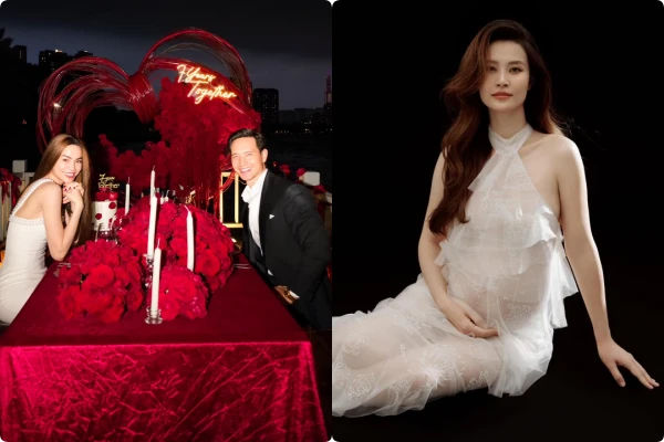 Hồ Ngọc Hà - Kim Lý kỷ niệm 7 năm gắn bó, Đông Nhi khoe ảnh bầu