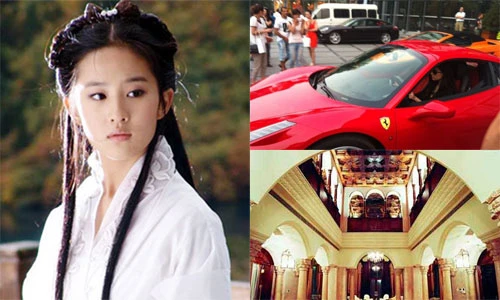 Khối tài sản khổng lồ của “Tiểu Long Nữ” Lưu Diệc Phi