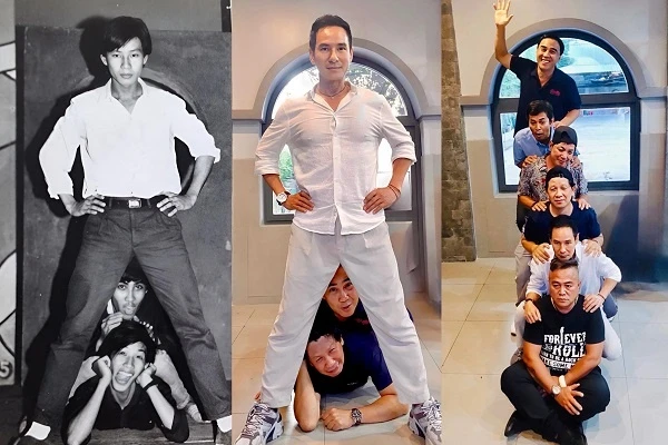 "Chết cười" ảnh bá đạo của Quyền Linh - Lý Hải