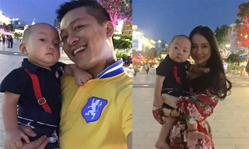 Tuấn Hưng hạnh phúc bên vợ con khi The Voice kết thúc