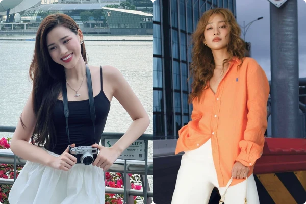 Đỗ Thị Hà du lịch Singapore, Khả Ngân tái xuất mạng xã hội