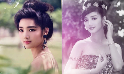 Ngắm ảnh Hoa hậu Đền Hùng Giáng My lúc trẻ, đẹp đến nao lòng