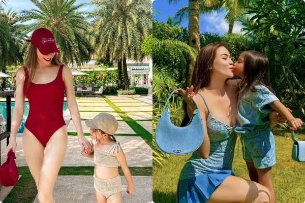 Hồ Ngọc Hà và con gái Lisa: “Cặp bài trùng” thời trang “gây sốt“