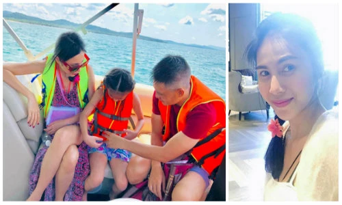 Thủy Tiên “phát khóc” khi vướng tin đồn nghỉ hát ở nhà nội trợ