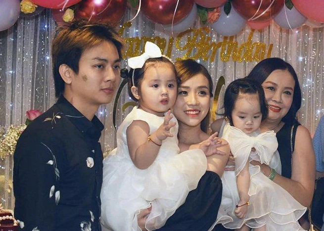 Vượt sóng gió, Hoài Lâm vui vầy bên vợ đẹp con xinh ít ai bì kịp