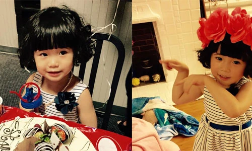 Thúy Nga khoe con gái tròn 4 tuổi xinh như công chúa