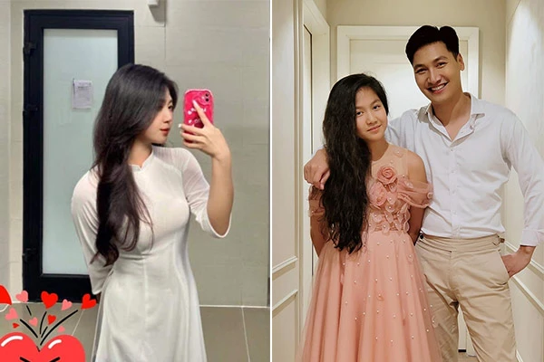 Con gái Mạnh Trường ra dáng thiếu nữ, càng lớn càng xinh