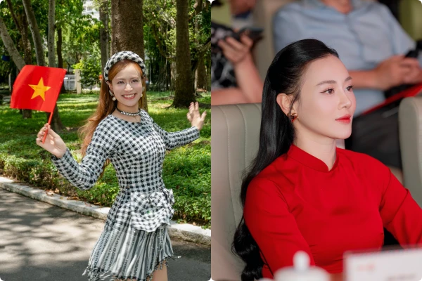 Hot face sao Việt: Hoàng Thùy Linh diện váy biến tấu từ khăn rằn