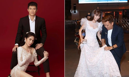 Đâu chỉ Công Vinh “sợ vợ”, nhiều sao nam Vbiz “đội vợ lên đầu“