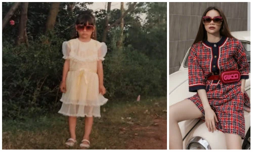 Ảnh thời nhỏ giờ mới công bố của Hồ Ngọc Hà khiến fan “chết mê“