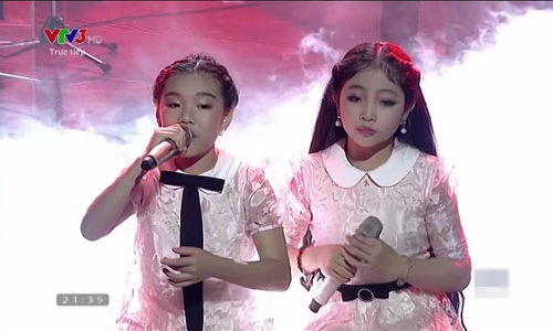 Học trò vợ chồng Giang - Hồ gây “bão” Giọng hát Việt nhí