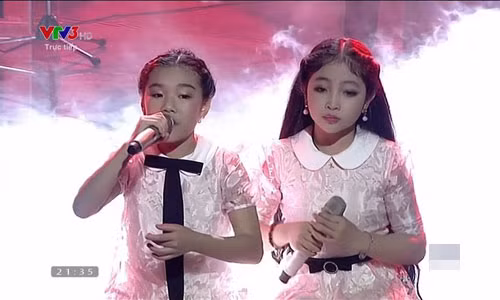 Học trò vợ chồng Giang - Hồ gây “bão” Giọng hát Việt nhí