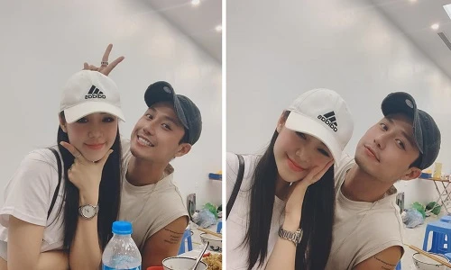 Diễn viên Thanh Sơn - Quỳnh Kool “tình bể bình” như đang yêu