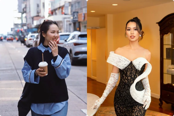 Hot face sao Việt: Phương Linh mặc trẻ trung, dạo chơi ở Hồng Kông