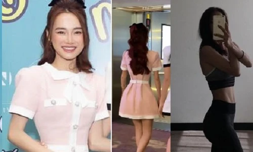 Nhã Phương “lộ” eo bé xíu đến khó tin, có soán ngôi Ngọc Trinh?