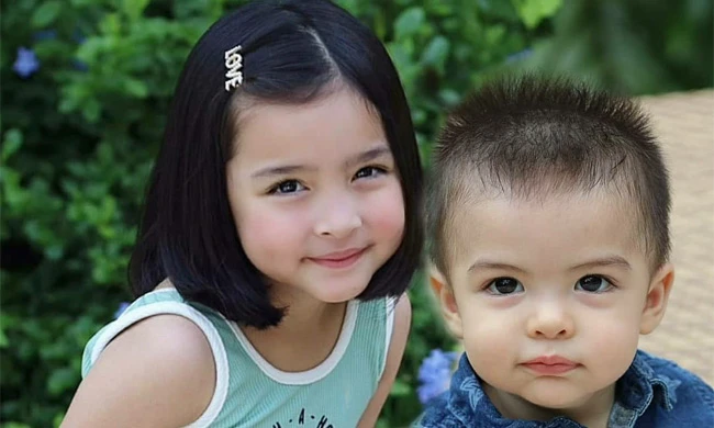 Ngắm hai thiên thần “cực phẩm” của mỹ nhân đẹp nhất Philippines