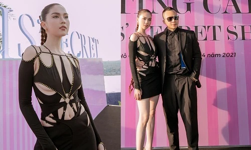 Giữa ồn ào với Nathan Lee, Ngọc Trinh mặc hở bạo đi tuyển chân dài