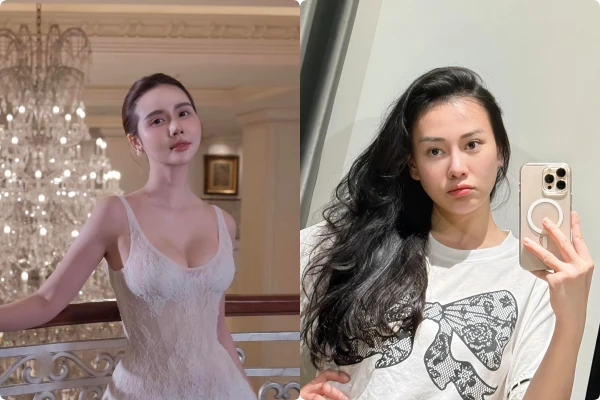 Hot face sao Việt: Huyền Lizzie lên đồ khoe thềm ngực căng tràn