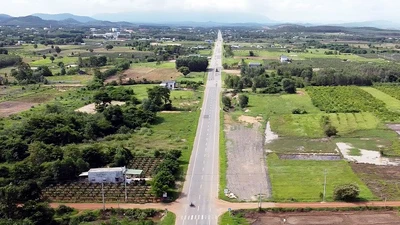 Quốc lộ 55 , đoạn qua tỉnh Bình Thuận